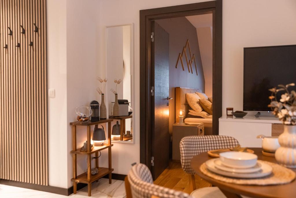 Posezení v ubytování Glečer Kop, Apartment A14, FREE Parking Garage