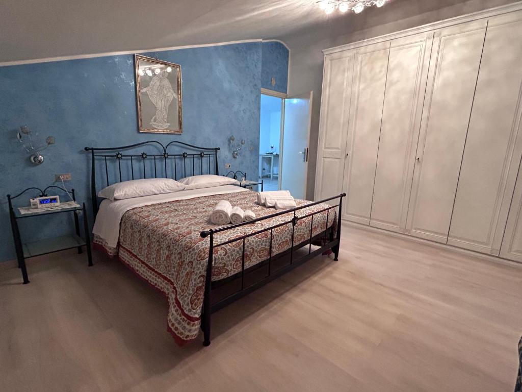 Ліжко або ліжка в номері Appartamento Assisi