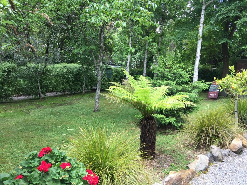 Zahrada ubytování Holly Lodge