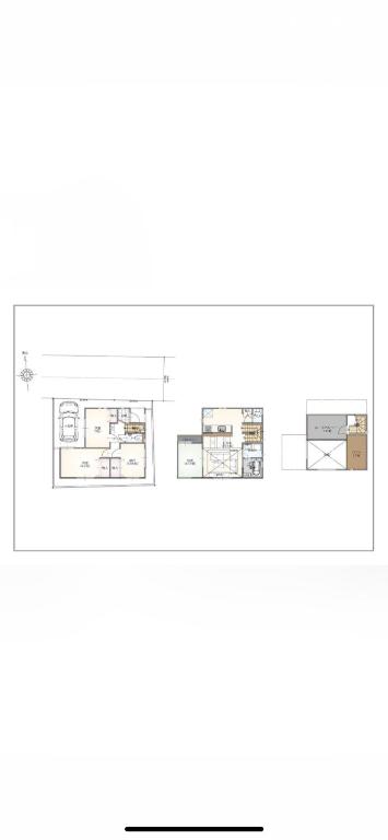 Půdorys ubytování kameido k hotel