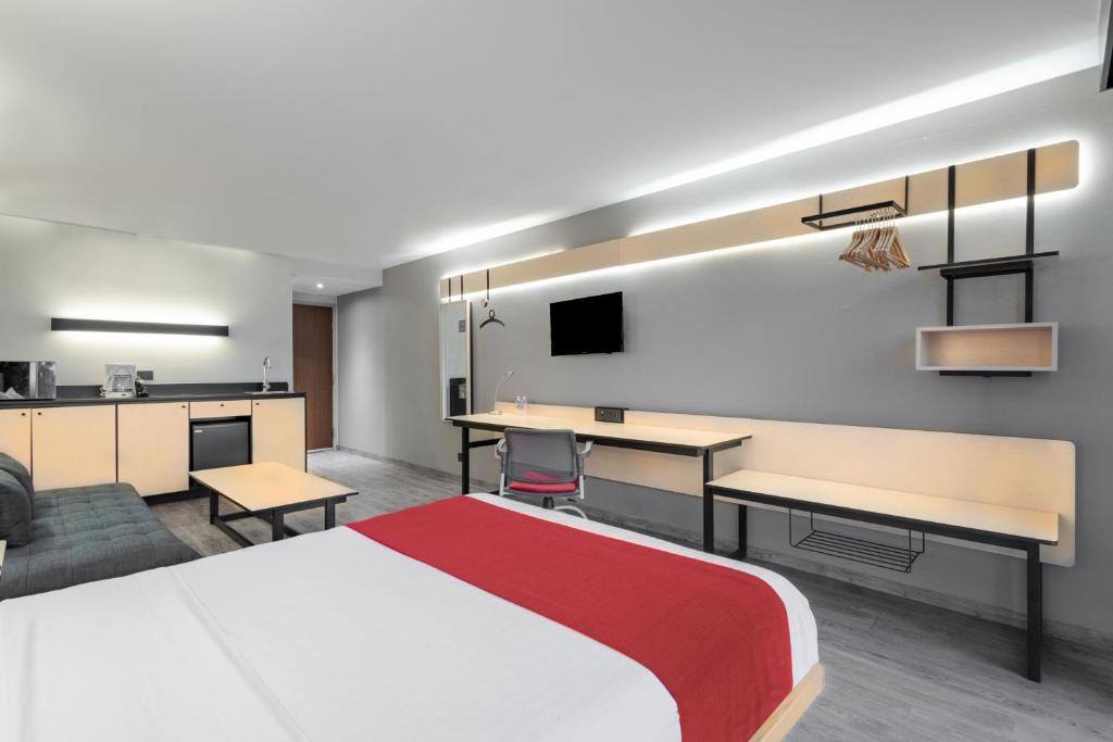 City Express by Marriott Guadalajara Aeropuerto - Superior Queen Room With Sofa Bed