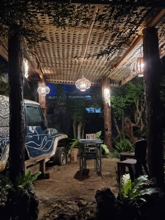 Istumisnurk majutusasutuses Mannah Garden Staycation Place