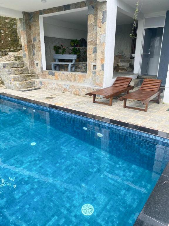 Bazén v ubytování Amandara Hills Kandy nebo v jeho okolí