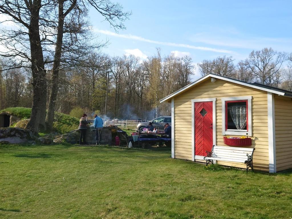 Zahrada ubytování Lilla Röaby