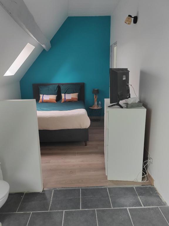 Chambre d'hôtes Orchidée - Double Room With Private Bathroom
