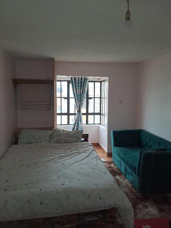Postel nebo postele na pokoji v ubytování Cottage 1