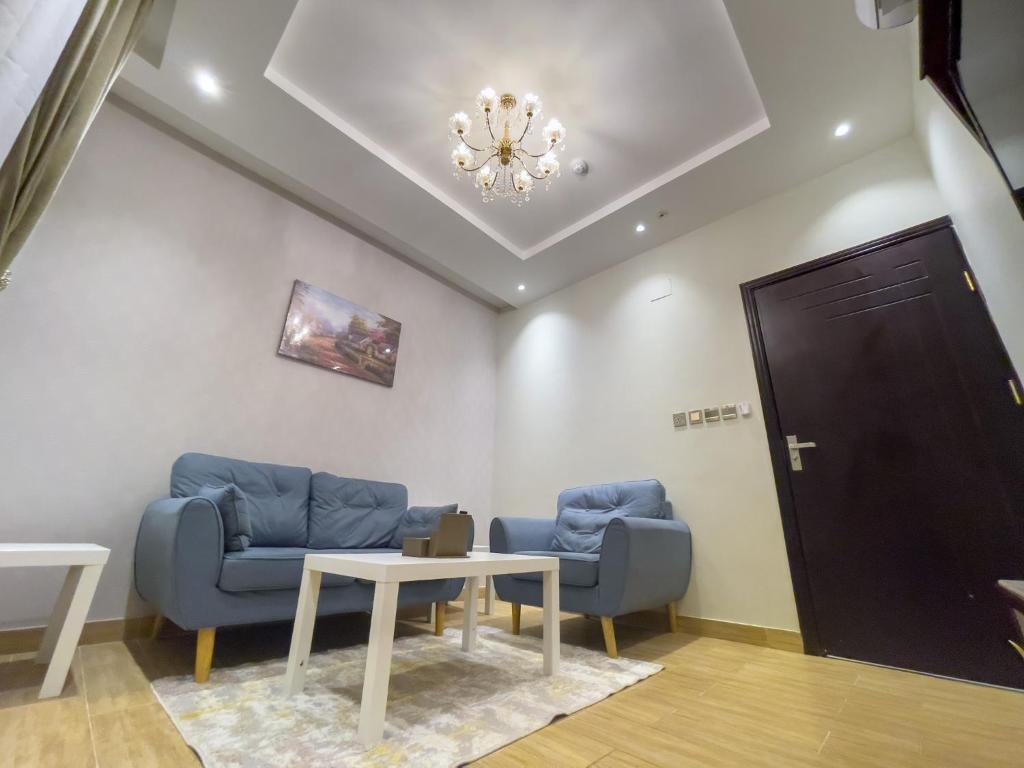 Posezení v ubytování Landmark Hotel Suites