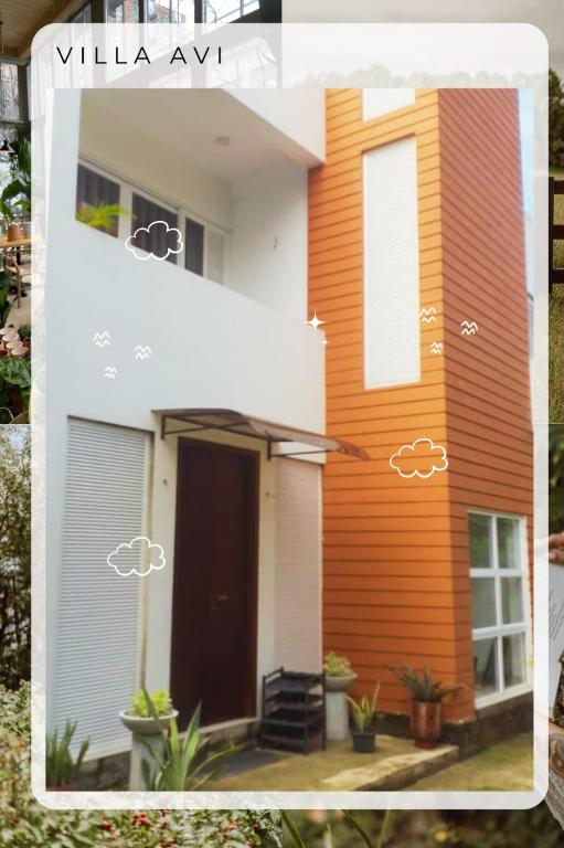 a picture of a house with a building at Villa Avi - Near Airport in Negombo