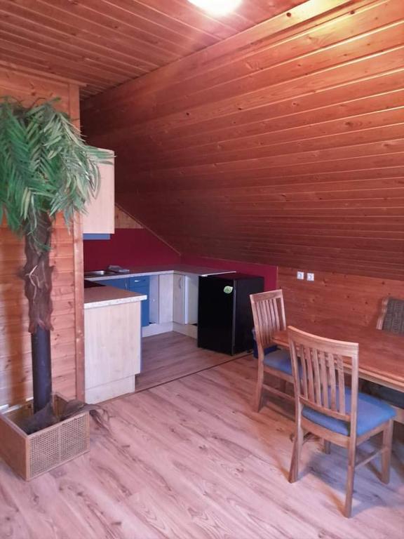 Kuchyňa alebo kuchynka v ubytovaní Ferienhaus Himmelreich