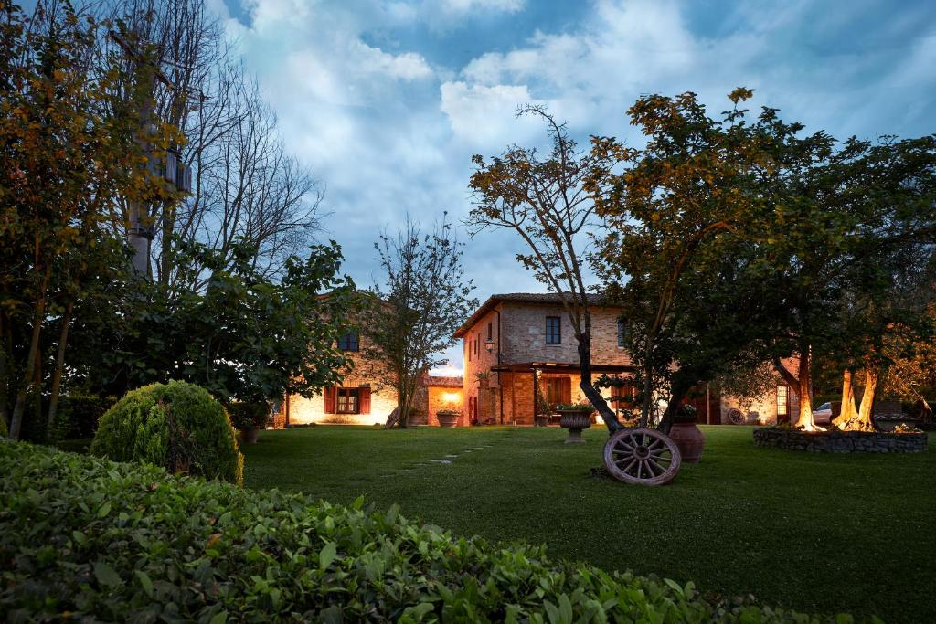 Zahrada ubytování Agriturismo Podere Casato