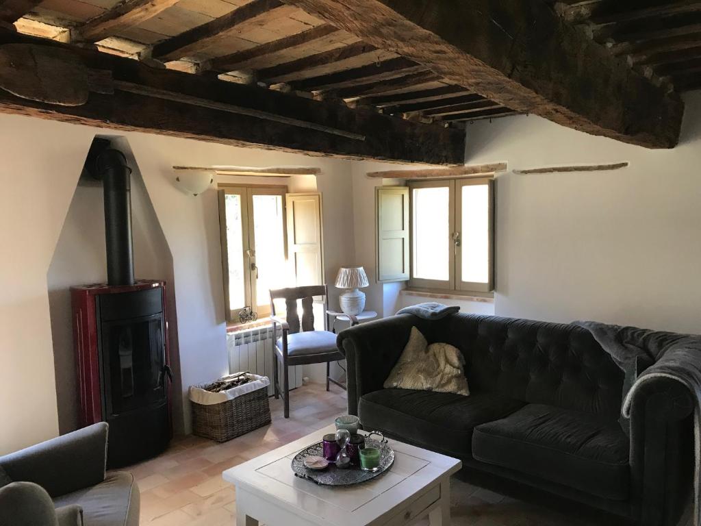 Posezení v ubytování Casa Al Fondo