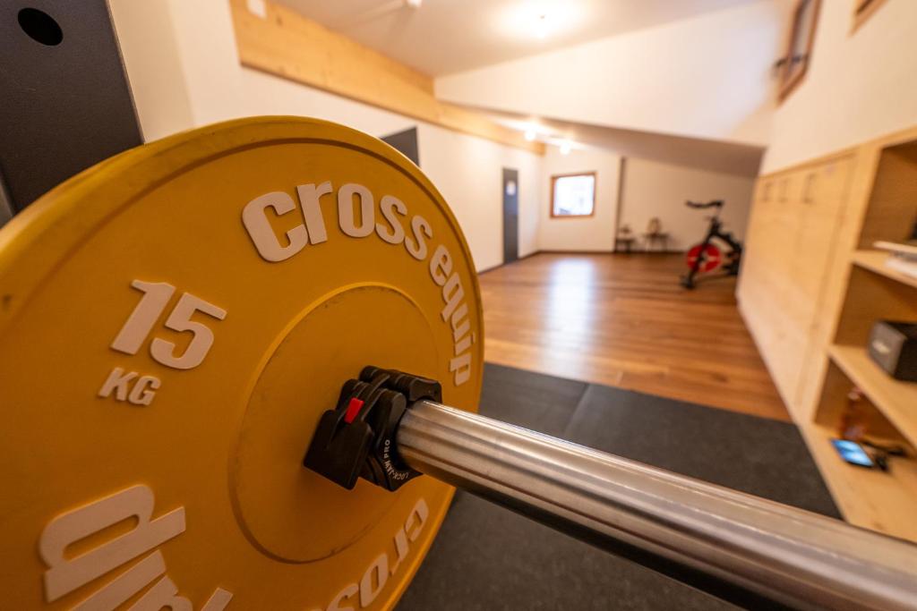 Fitness centrum a/nebo fitness zařízení v ubytování Flem Mountain Lodge