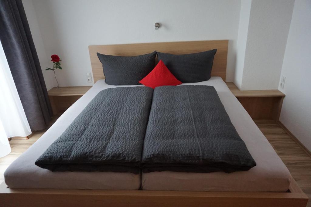 Posteľ alebo postele v izbe v ubytovaní Ferienhaus Melmer Florian
