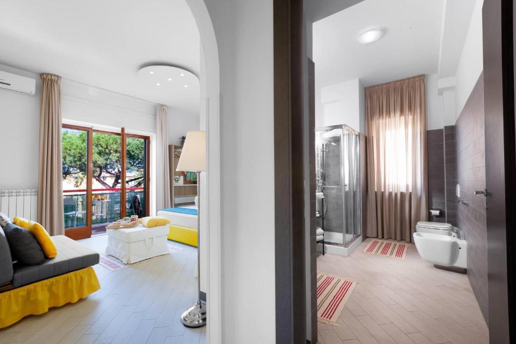 Posezení v ubytování Sorrento Home