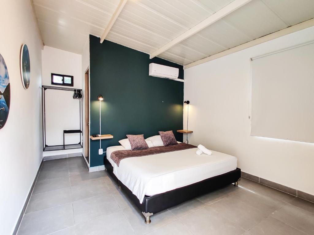 Katil atau katil-katil dalam bilik di Zamia Hostel