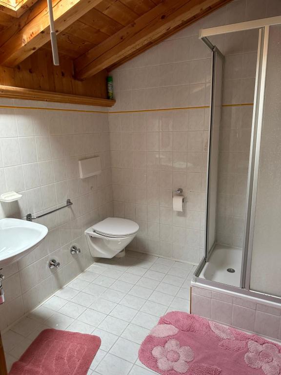 Koupelna v ubytování Ferienwohnung Volgger