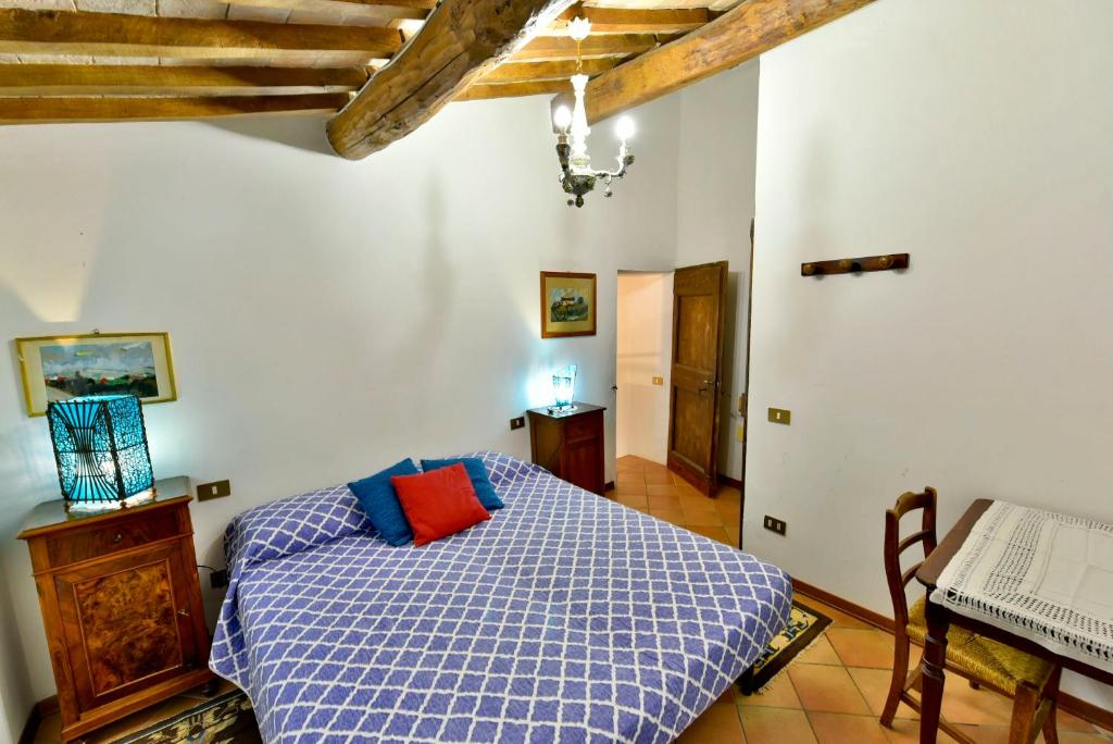 Postel nebo postele na pokoji v ubytování Agriturismo Corvaia