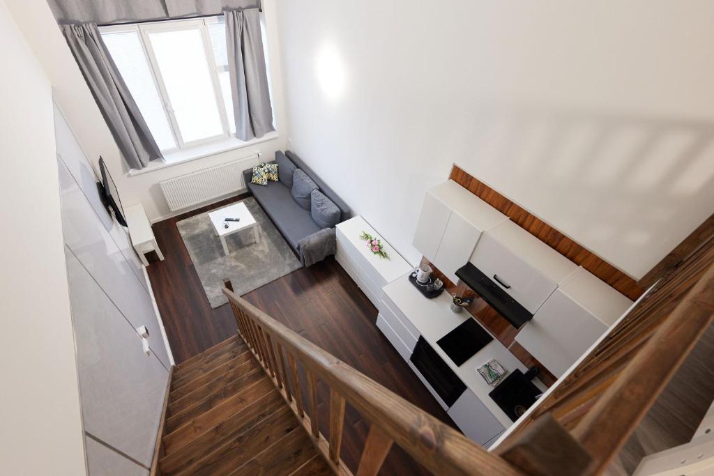 Posezení v ubytování Block 96 Apartments
