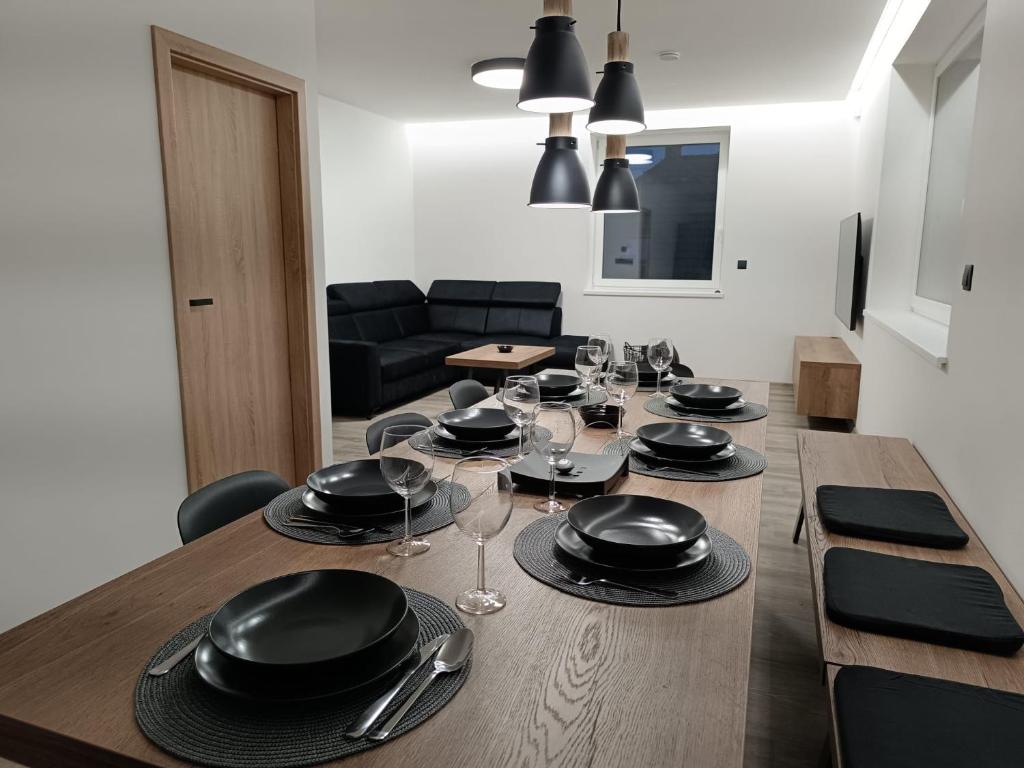 Restaurace v ubytování Apartmány Na Luční