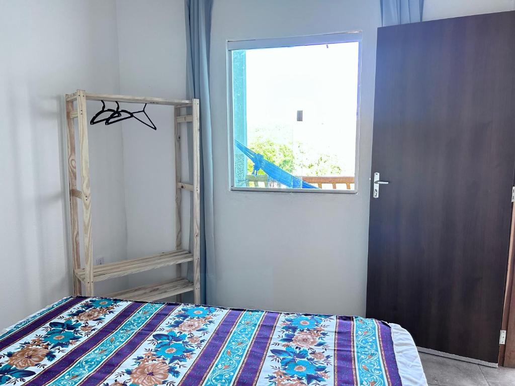 Postel nebo postele na pokoji v ubytování Bela vista- Marília