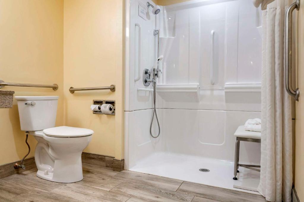 Koupelna v ubytování Comfort Inn University