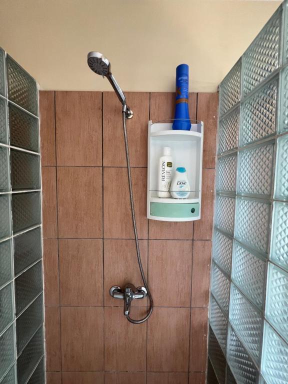 Koupelna v ubytování Chez Rereani