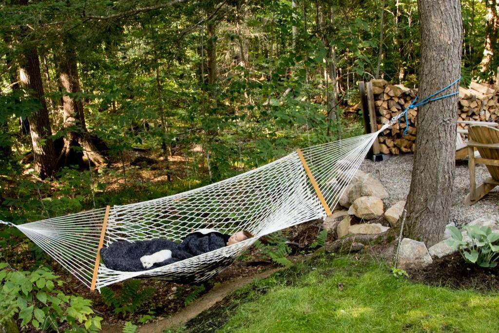 Zahrada ubytování Chalet TERRE en harmonie avec la nature, Tremblant