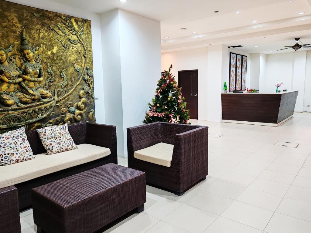Posezení v ubytování Harmony Patong Hotel