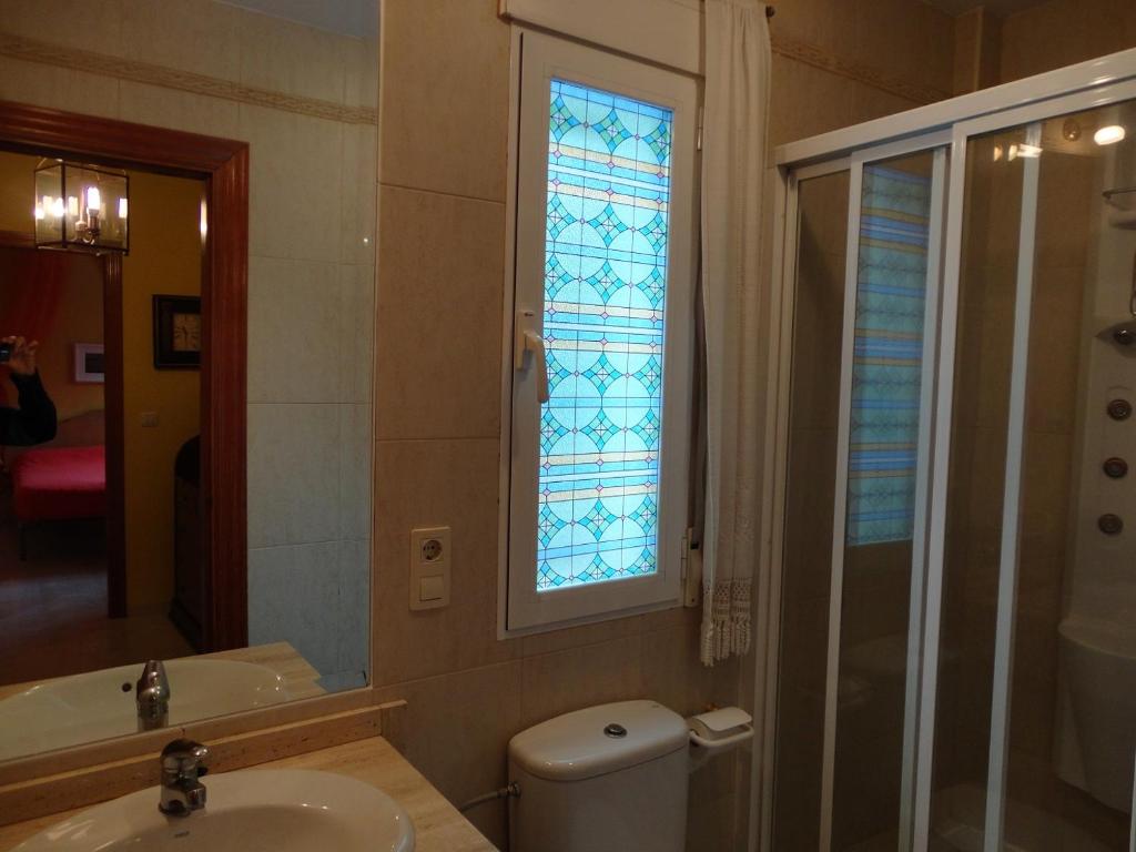 Koupelna v ubytování Chalet AIRAM