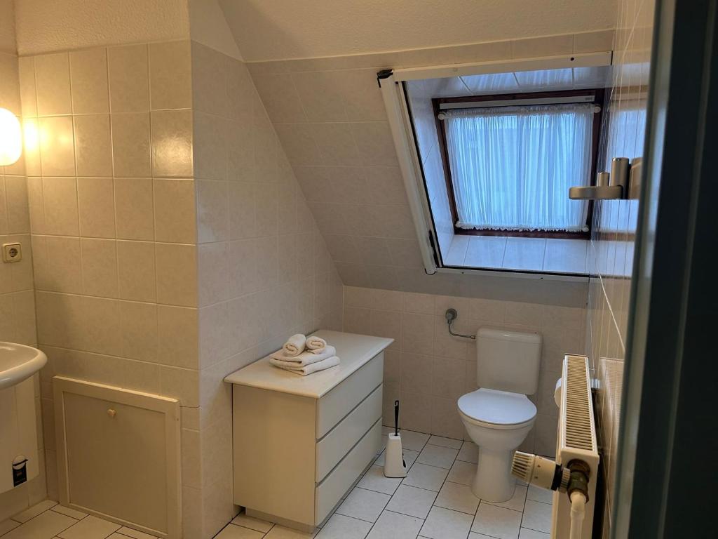 Koupelna v ubytování Kutscherhaus II