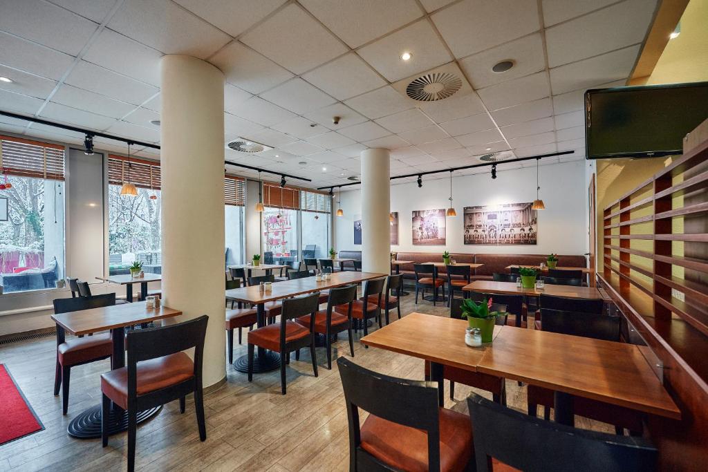 Reštaurácia alebo iné gastronomické zariadenie v ubytovaní ibis Wien City