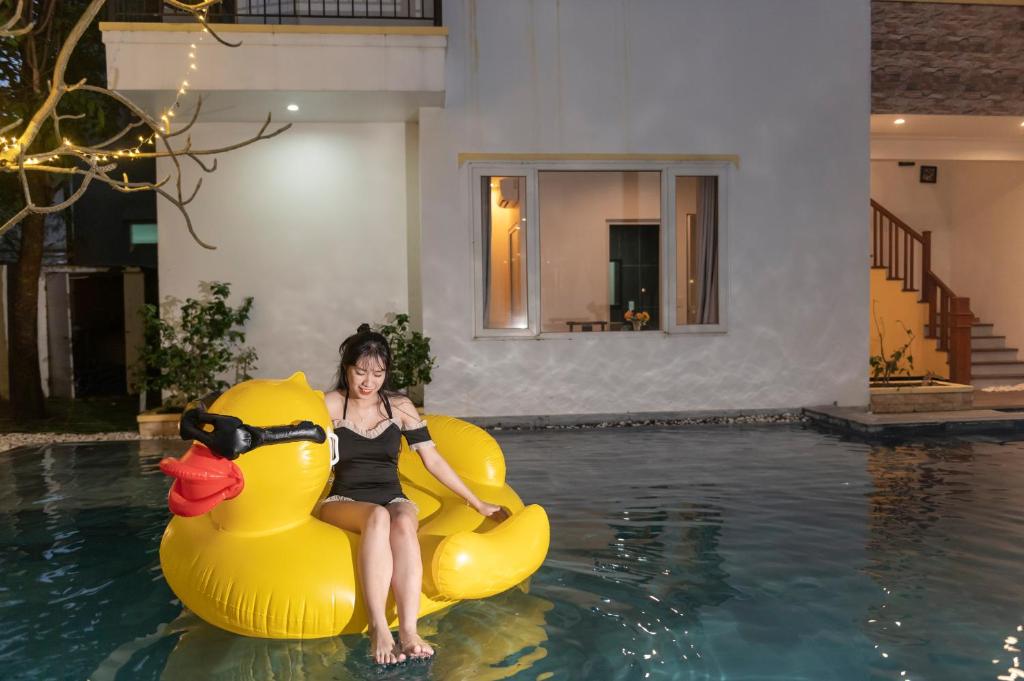 Bazén v ubytování Villa Hoi an-DimoVilla nebo v jeho okolí