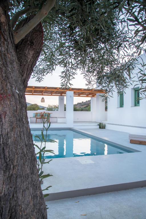 Bazén v ubytování Onar Villas Skyros nebo v jeho okolí