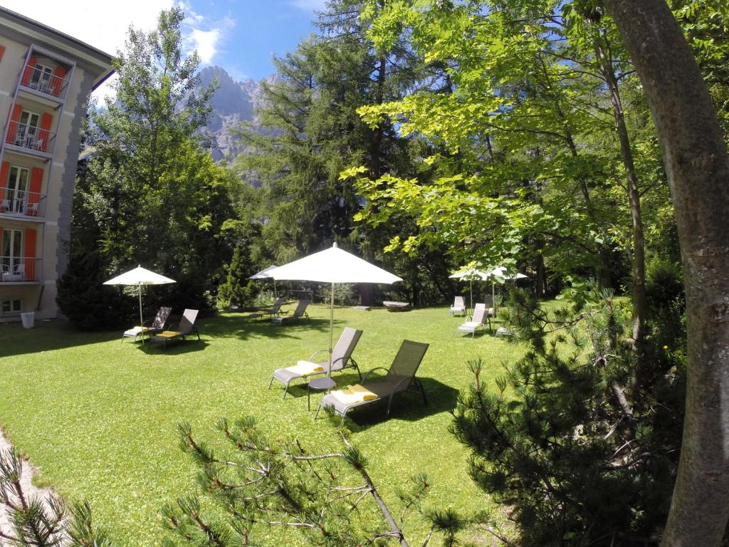 Giardino di Résidence Les Sources des Alpes
