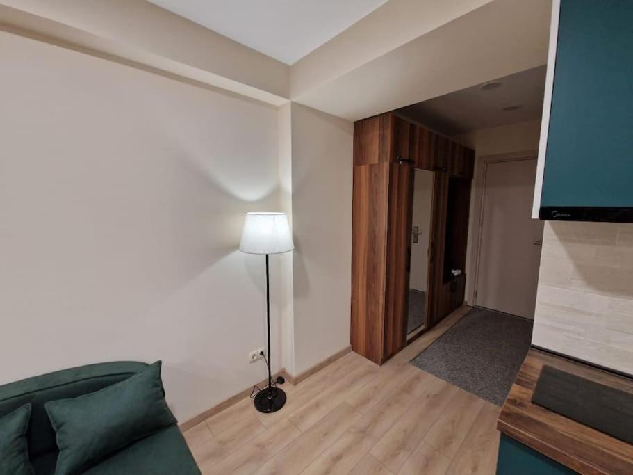 Posezení v ubytování Cozy House New Gudauri