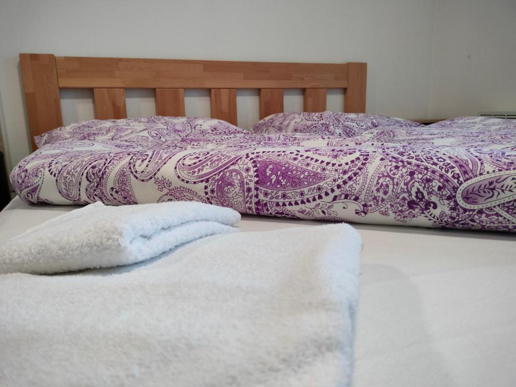 Postel nebo postele na pokoji v ubytování Apartmán Paula 3