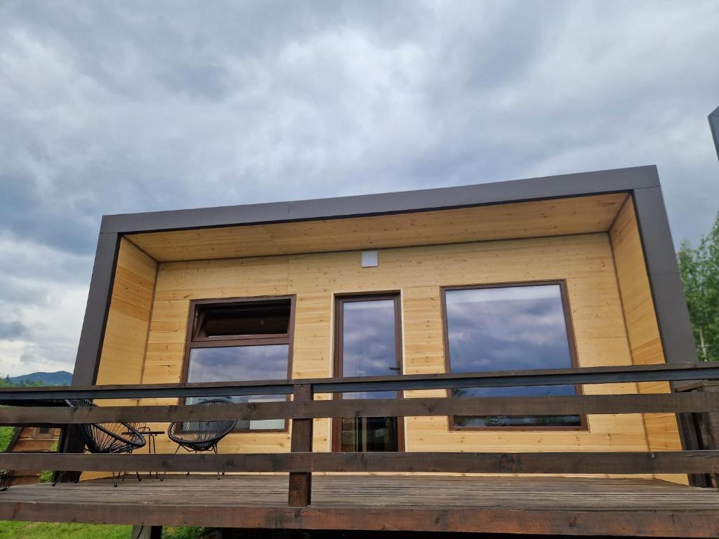 Balkón nebo terasa v ubytování La Odai