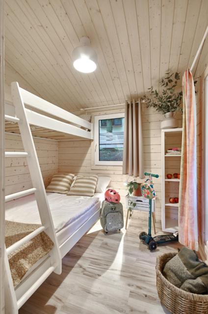 Posteľ alebo postele v izbe v ubytovaní Arenda Apartamenty&Domki całoroczne