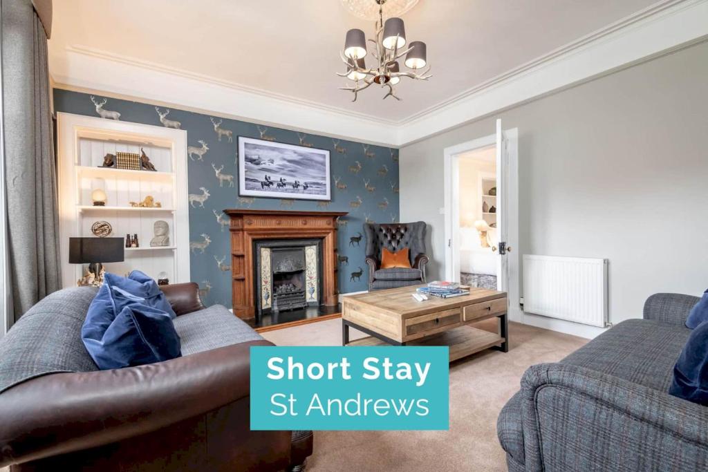 Posezení v ubytování Daisybank - Kingsbarns