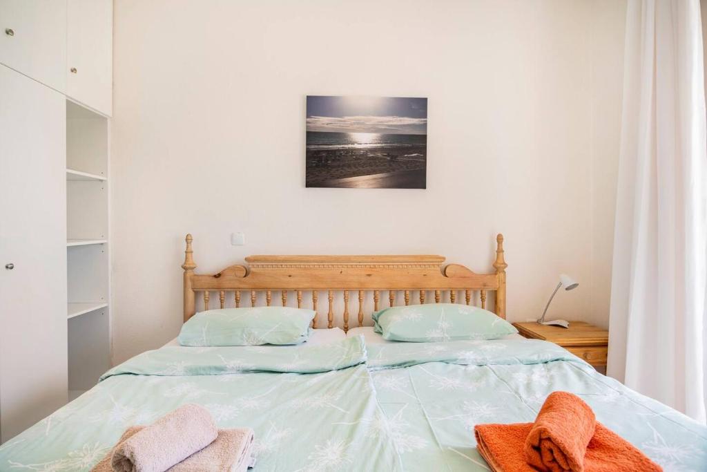 A bed or beds in a room at Agapi mou