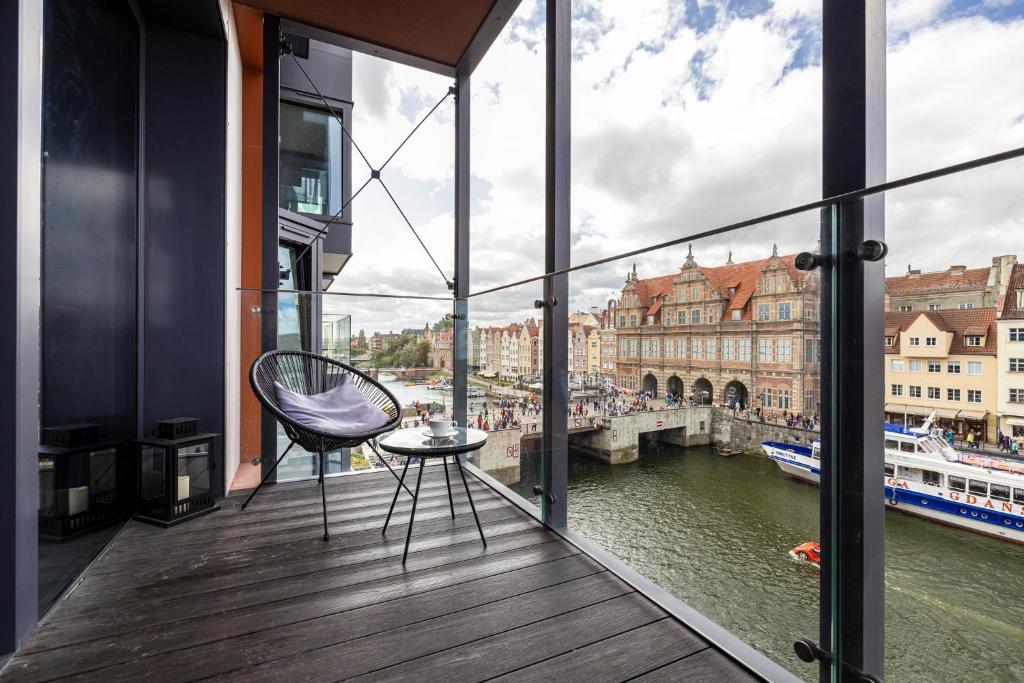 Výhľad na rieku v blízkosti apartmánu