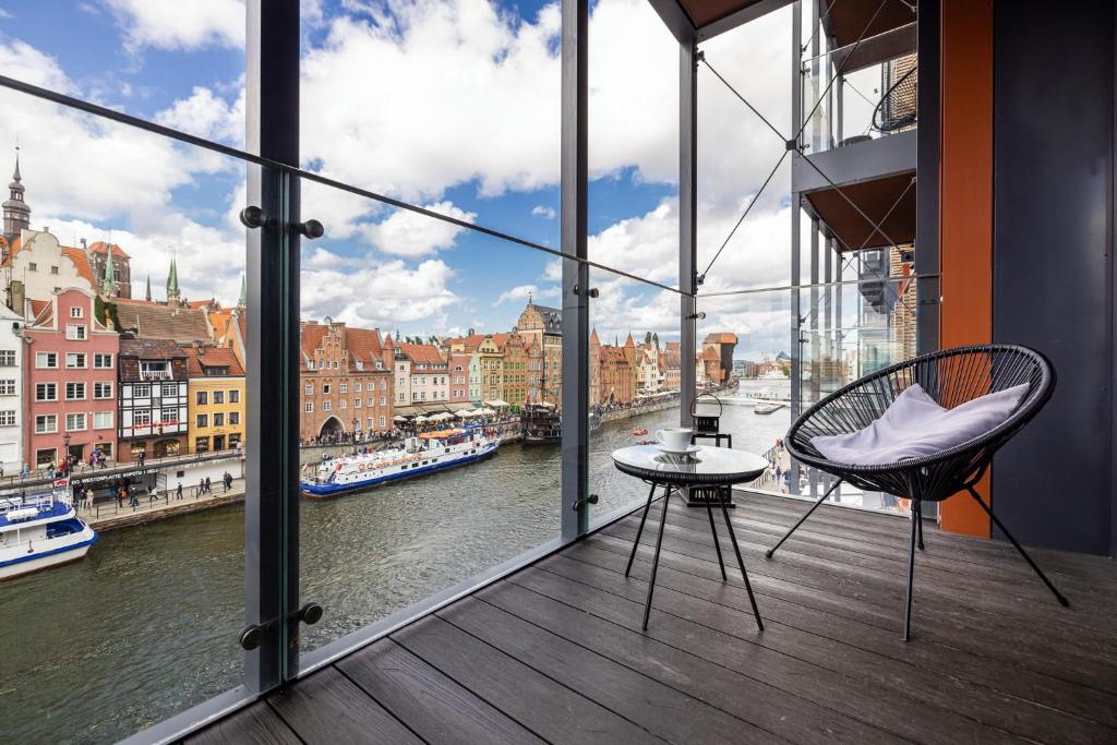 Balkón alebo terasa v ubytovaní Rent like home - Apartamenty w Deo Plaza
