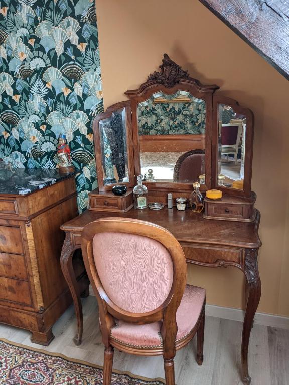 Fotografie z fotogalerie ubytování Auberge des Trains Mythiques Chambres d'hôtes à Gouarec au pied de la Vélodyssée v destinaci Laniscat