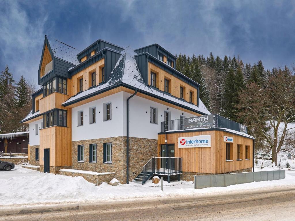 Budova, kde se apartmán nachází