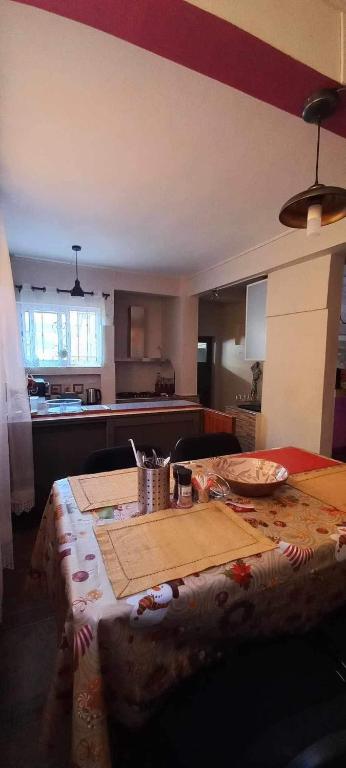 Kuchyň nebo kuchyňský kout v ubytování Vythee Residence