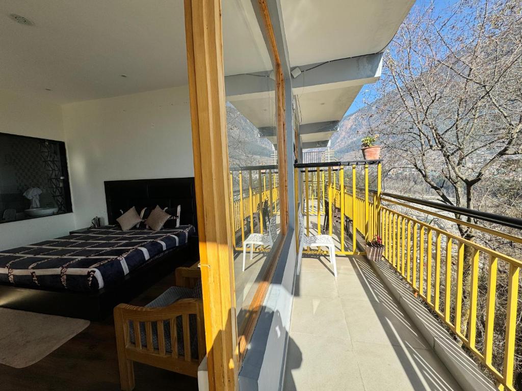 Balkón nebo terasa v ubytování Nomad Bed & Breakfast
