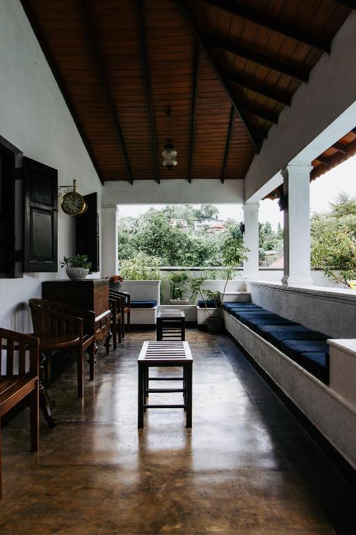 Posezení v ubytování Kaya Residence Kandy
