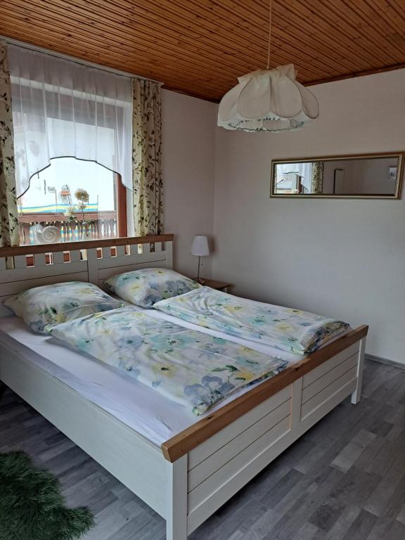 Postel nebo postele na pokoji v ubytování Appartment Resi wohlfühlen und relaxen
