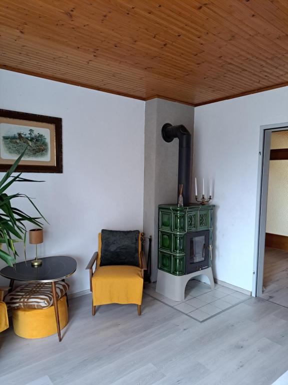 Posezení v ubytování Appartment Resi wohlfühlen und relaxen