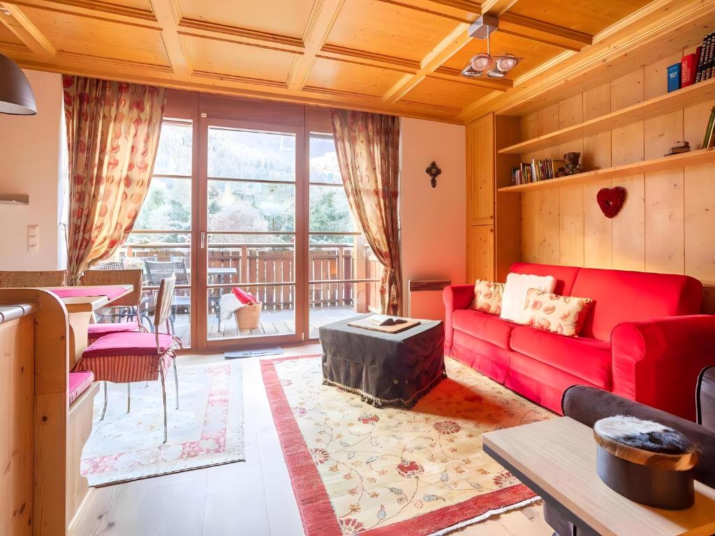 Posezení v ubytování Appartement Birgit